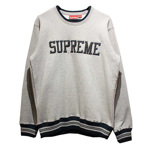 Supreme シュプリーム 2017SS Felt Shadow Crewneck クルーネック