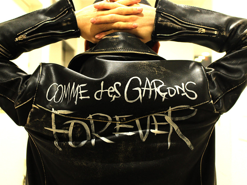 COMME des GARCONS × Lewis Leathers ライダース