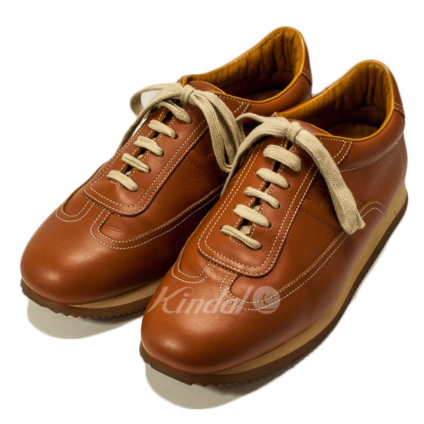 定番品✨HERMES エルメス EU35 クイック レザースニーカー 革靴 - 靴